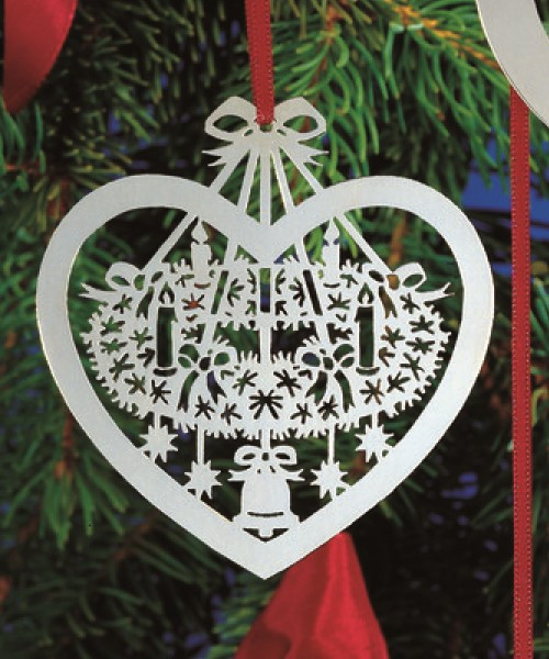 Robbe & Berking Silverplate Advent Wreath Ornament