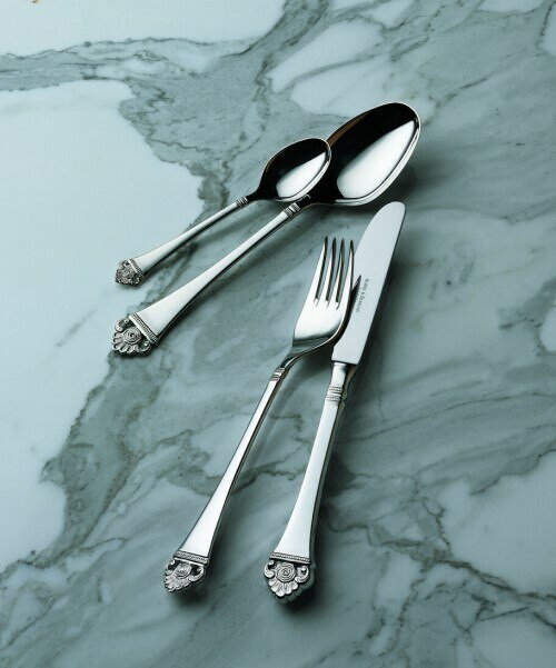 Rosenmuster Cutlery Collection in Silverplate