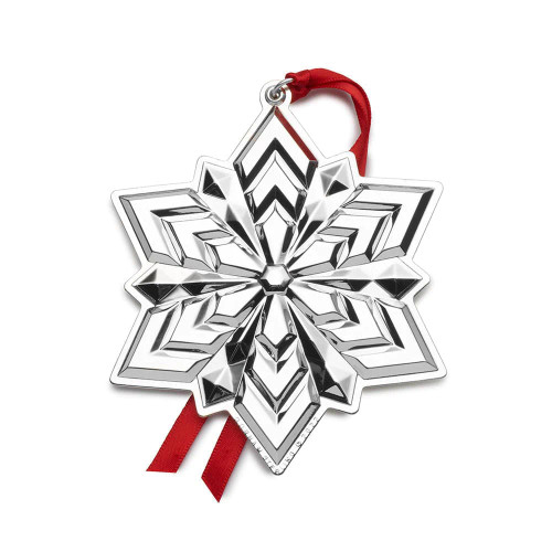 Gorham 2022 53rd Edition Sterling Silver Snowflake Ornament