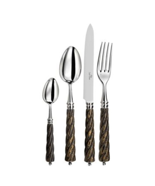 Mistral Silverplate Cutlery Collection (Black)