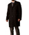 Men's Pure Vicuña Classic Topcoat in Black