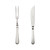 Robbe & Berking Spade (Spaten) Sterling Silver Carving Set (Carving Fork & Knife)