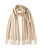 Johnstons of Elgin Cashmere Classic Plain Stole in Natural