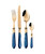 Alain Saint-Joanis Colchique Cutlery Collection (Gold, with Gitane Blue)