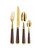 Alain Saint-Joanis Julia Cutlery Collection (Gold, with Rosewood)