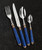 Alain Saint-Joanis Séville Cutlery Collection (Blue and Rose Gold Accent)