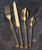 Alain Saint-Joanis Cotte de Maille Cutlery Collection (Gold Plate)