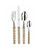 Alain Saint-Joanis Louxor Cutlery Collection (Gold and White)