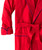 Men's Viyella Solid Red Robe Cuff Detail