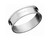 Round Sterling Narrow Knapkin Ring with Border