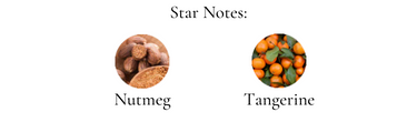 Floris London Cinnamon & Tangerine Candle Star Notes