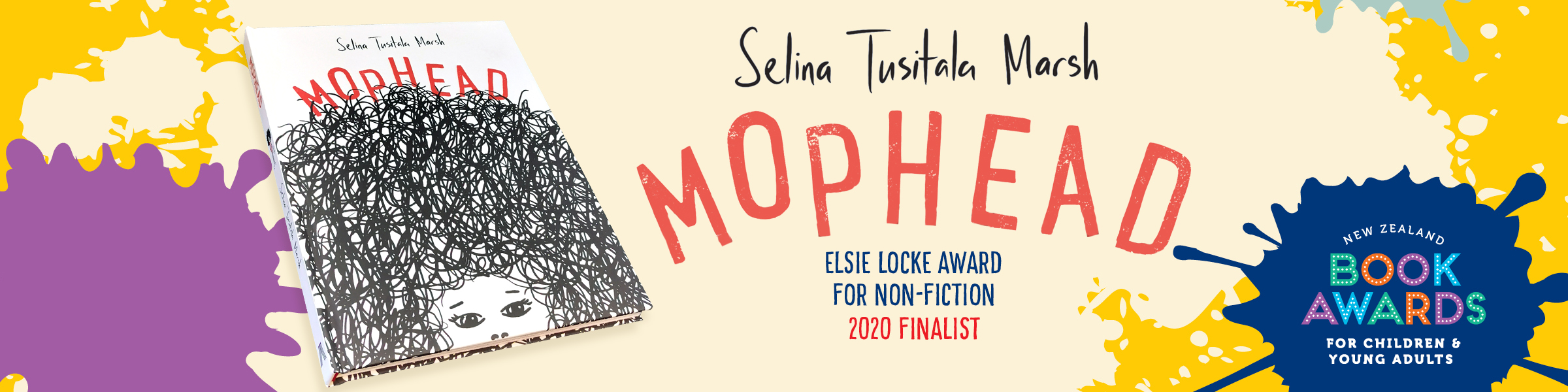 SELINA TUSITALA MARSH&rsquo;S MOPHEAD A FINALIST IN 2020 NEW ZEALAND BOOK AWARDS FOR CHILDREN AND YOUNG ADULTS