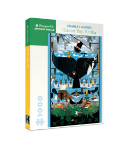 Charley Harper Glacier Bay, Alaska - 1000pc Jigsaw Puzzle