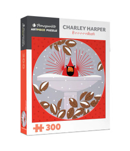 Charley Harper B-r-r-r-r-rdbath - 300pc Jigsaw Puzzle