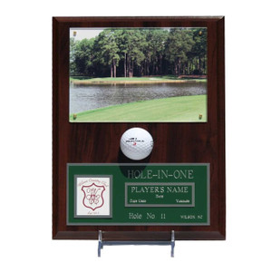 Hole In One Plaque with Image