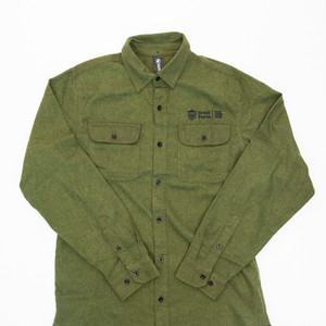 Great Parks Flannel in Army Green