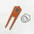 Great Parks Acorn divot tool in orange