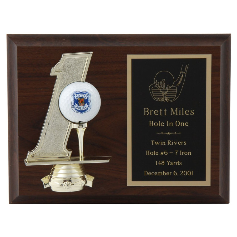 Hole In One Plaque