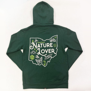 Nature Lover Zip-Up Hoodie - Main Image