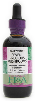 Seven Precious Mushrooms 2 oz. by Herbalist & Alchemist