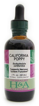 California Poppy Liquid Extract by Herbalist & Alchemist