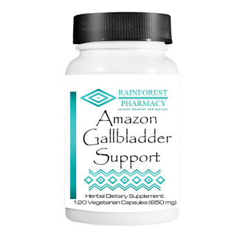Amazon Gallbladder Support 120 Vegetarian Capsules by Rainforest Pharmacy