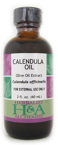 Calendula Oil 2 oz. by Herbalist & Alchemist
