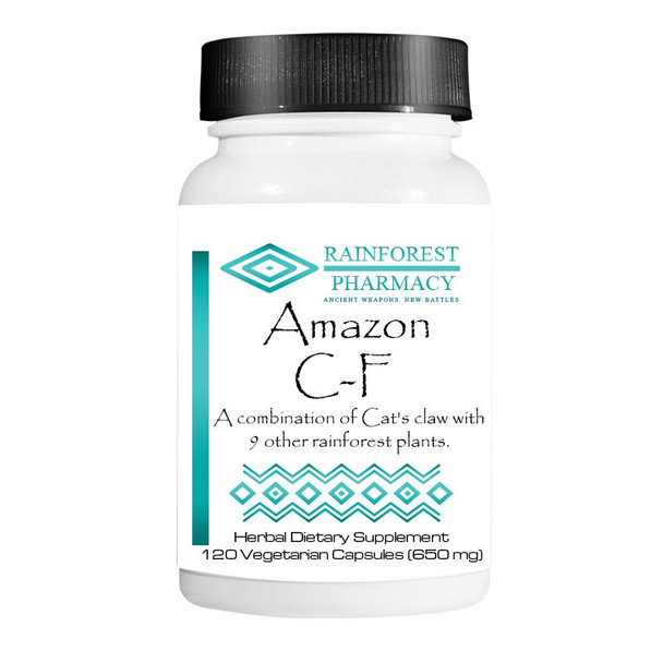 Amazon C-F 120 Vegetarian Capsules by Rainforest Pharmacy