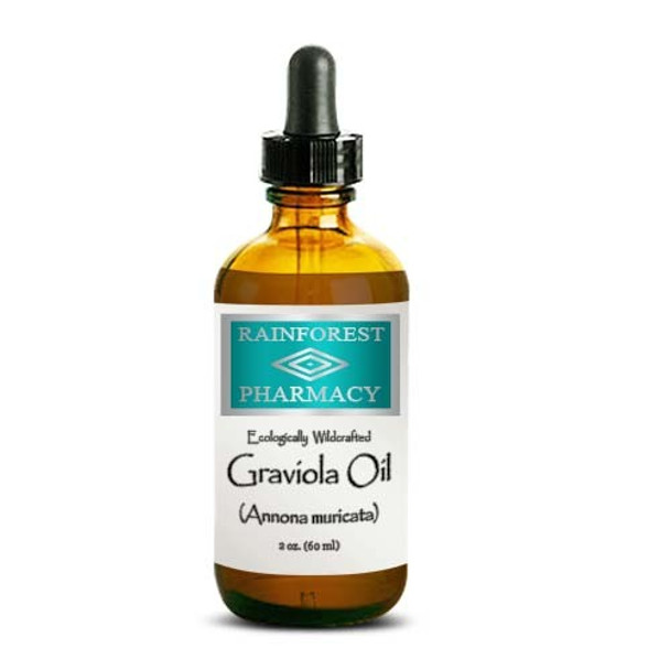 Graviola Oil Pure Virgin 2-oz Rainforest Pharmacy