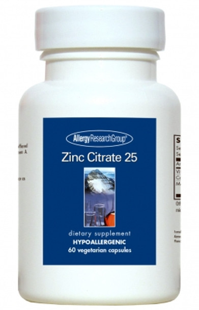 Zinc Citrate 25 Pure, Well-Absorbed Zinc