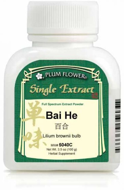 Bai He, extract powder