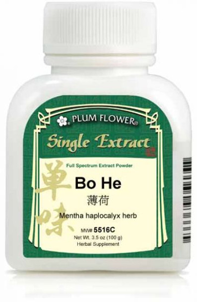 Bo He, extract powder