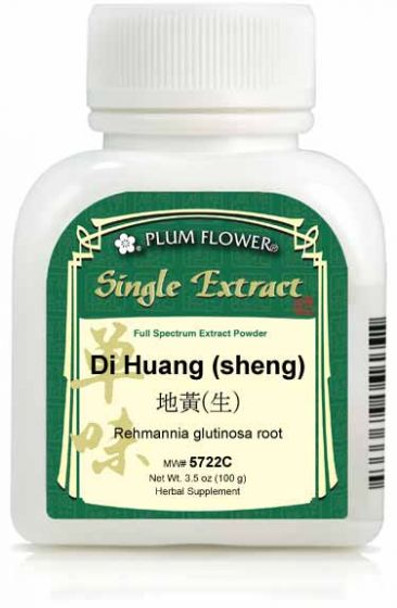 Di Huang (sheng), extract powder