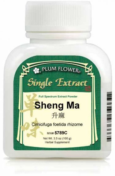 Sheng Ma, extract powder