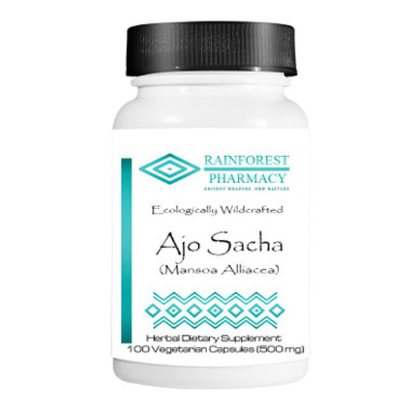 CLEARANCE! Ajo Sacha - 100 Vegetarian Capsules/500 mg