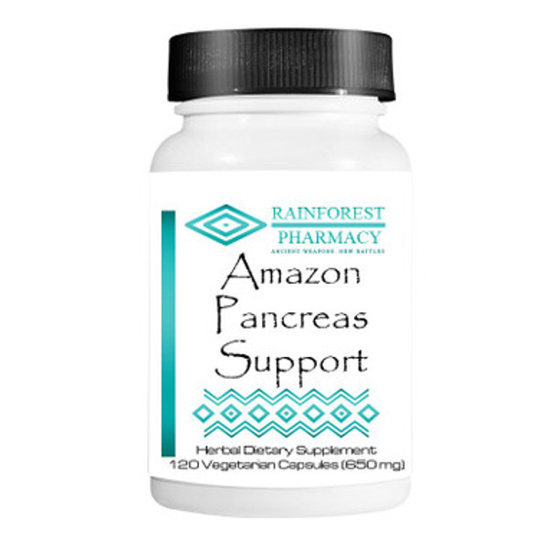 Amazon Pancreas Support 120 Vegetarian capsules/650 mg