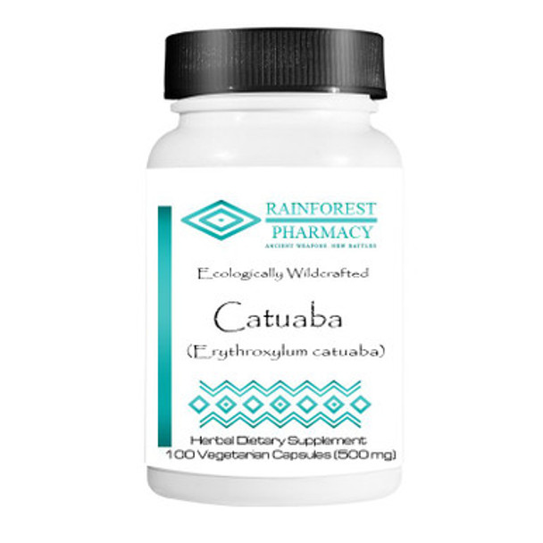 Catuaba 100 Vegetarian Capsules/500 mg