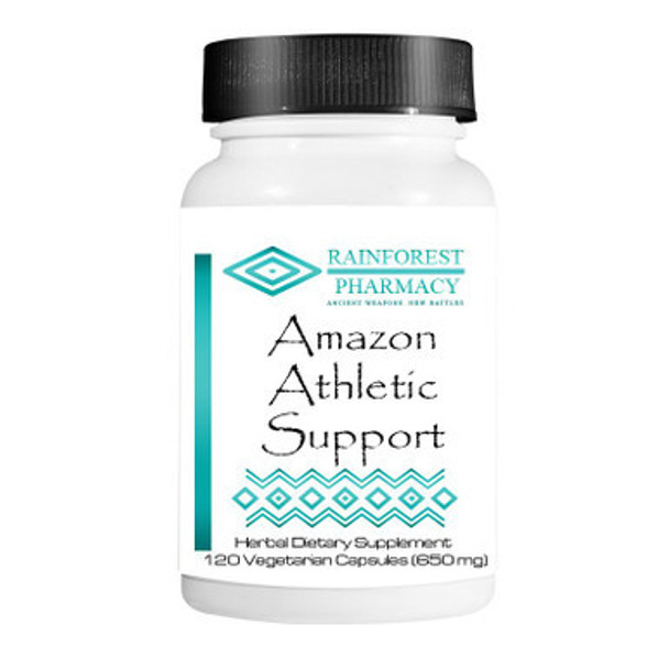 Amazon Athletic Support 120 Vegetarian Capsules by Rainforest Pharmacy