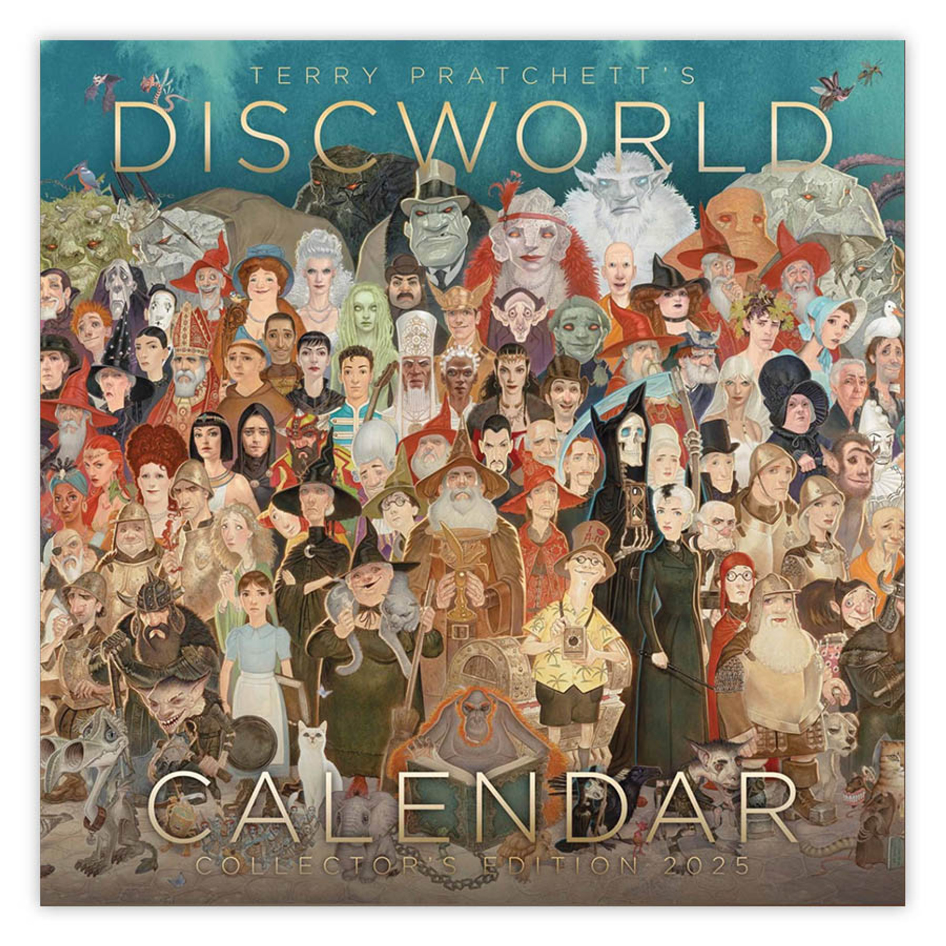 The Discworld Calendar 2025 Collector S Edition SOLD OUT Terry Pratchett Paul Kidby Discworld Calendar Cover 2025 Massive Massif 37953.1724240752