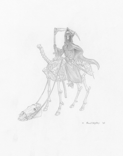 Discworld Original: Skeletal Steed  * SOLD*