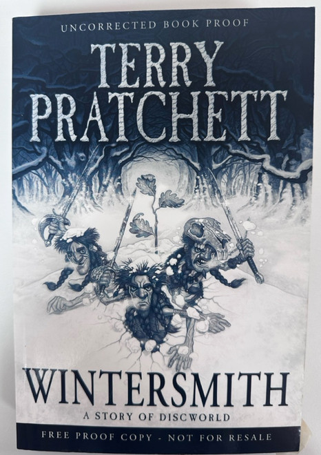 Wintersmith Proof Copy with original Rob Anybody drawing