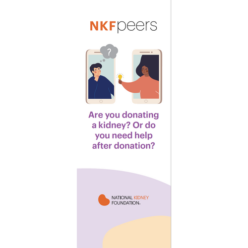 NKF Peers- Donor Bookmark - 50/pk