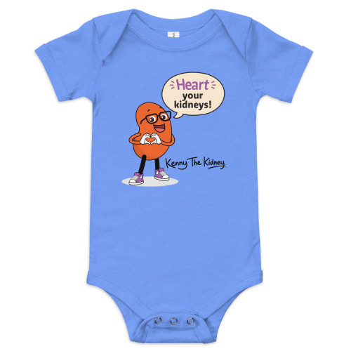 Kenny "Heart your kidneys!" onesie