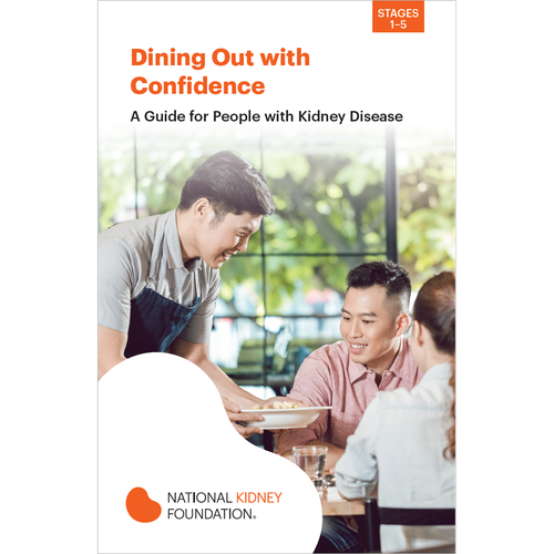 Dining Out with Confidence brochures  - 25/pk