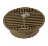 NDS  8" Round Grate for 6" Pipe or Basin - Sand (Each)
