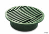 NDS  8" Round Grate for 6" Pipe or Basin - Green (Box of 10) NDS  8" Round Grate for 6" Pipe or Basin - Green (Box of 10)