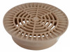 NDS 10" Round Grate for 8" Pipe - Sand (Each) NDS 10" Round Grate for 8" Pipe - Sand (Each)