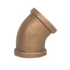 1 1/4" Bronze 45 Elbow (1/8) (FPT x FPT)
