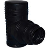 HDPE 6" x 6" x 6"-5"-4" Singlewall Blind Reducing Tee (BE)
