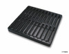 NDS 12" Two Hole Catch Basin Kit w/ Cast Iron Grate NDS 12" Two Hole Catch Basin Kit w/ Cast Iron Grate